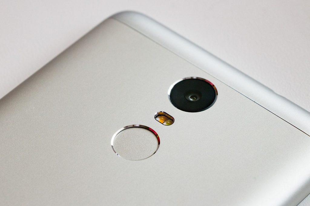 unlocking a phone with a fingerprint